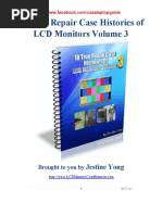 10 True Repair Case Histories of LCD Monitors Volume III