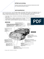 Automobile Materials and Manufacture