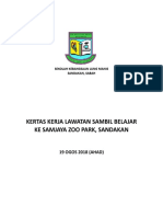 Kertas Kerja Aktiviti LAWATAN PRASEKOLAH 2018