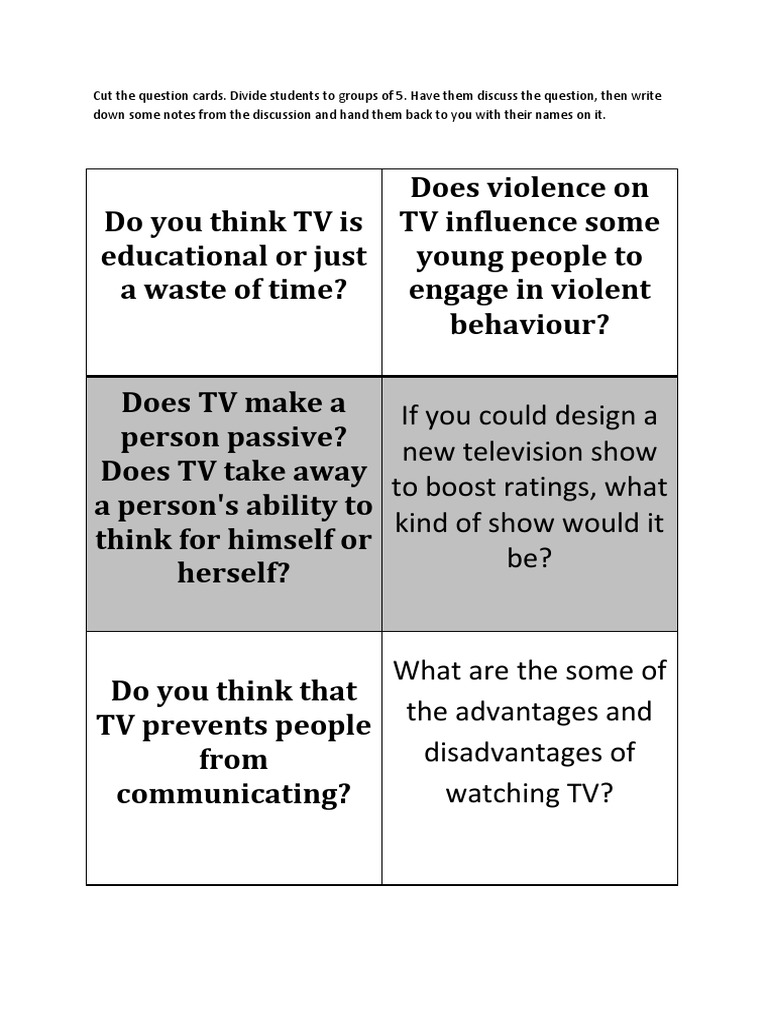 Discussion Questions PDF