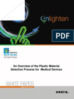 An Overview of the Plastic Material Selection Process for Medical Devices