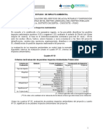 Identificación de Aspectos e Impactos Ambientales: Estudio de Impacto Ambiental