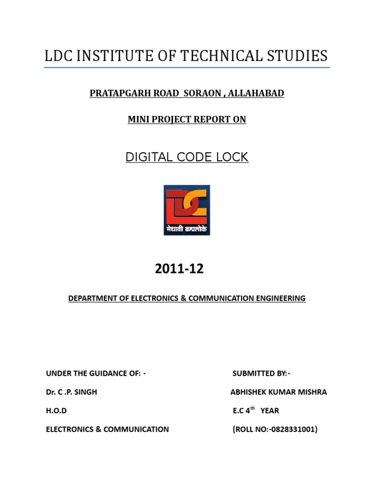 Simple Code Lock | PDF | Electronic Circuits | Printed Circuit Board