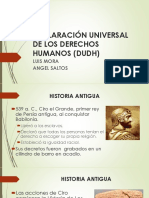 Declaración Universal de Los Derechos Humanos Dudh