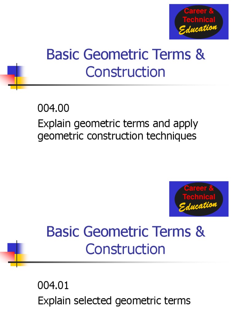 Basic Geometric Construction Techniques | PDF | Circle | Triangle