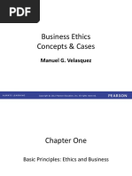 Business Ethics Concepts & Cases: Manuel G. Velasquez