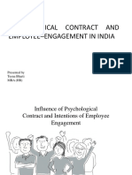 Psychological Contract and Employee-Engagement in India