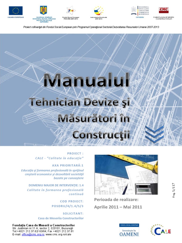 Manual Tehnician Devize Si Masuratori - PDF | PDF