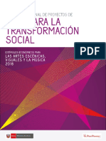 Bases Concurso Nacional de Proyectos de Arte Para La Transformacion Social