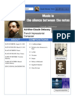 About Compositions Photos: Achilles-Claude Debussy