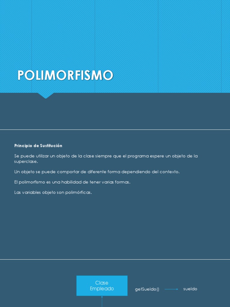 Polimorfismo | PDF | Herencia (Programación Orientada a Objetos ...