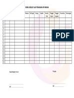 Form Ceklist Apar