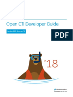 Open CTI Developer Guide: Version 43.0, Summer '18