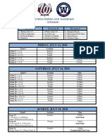 Minor Bantam Aaa Schedule July 13-15