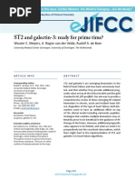 ST2 and Galectin-3: Ready For Prime Time?: Wouter C. Meijers, A. Rogier Van Der Velde, Rudolf A. de Boer