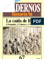 Cuadernos de Historia 16 067 La Caida de Roma 1985