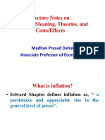 Inflation Meaning Theories