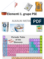 Elementi 1 Grupe PSE