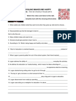 Video Worksheet - Hackschooling PDF