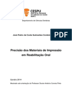 Materiais de Impressão Em Reabilitação Oral