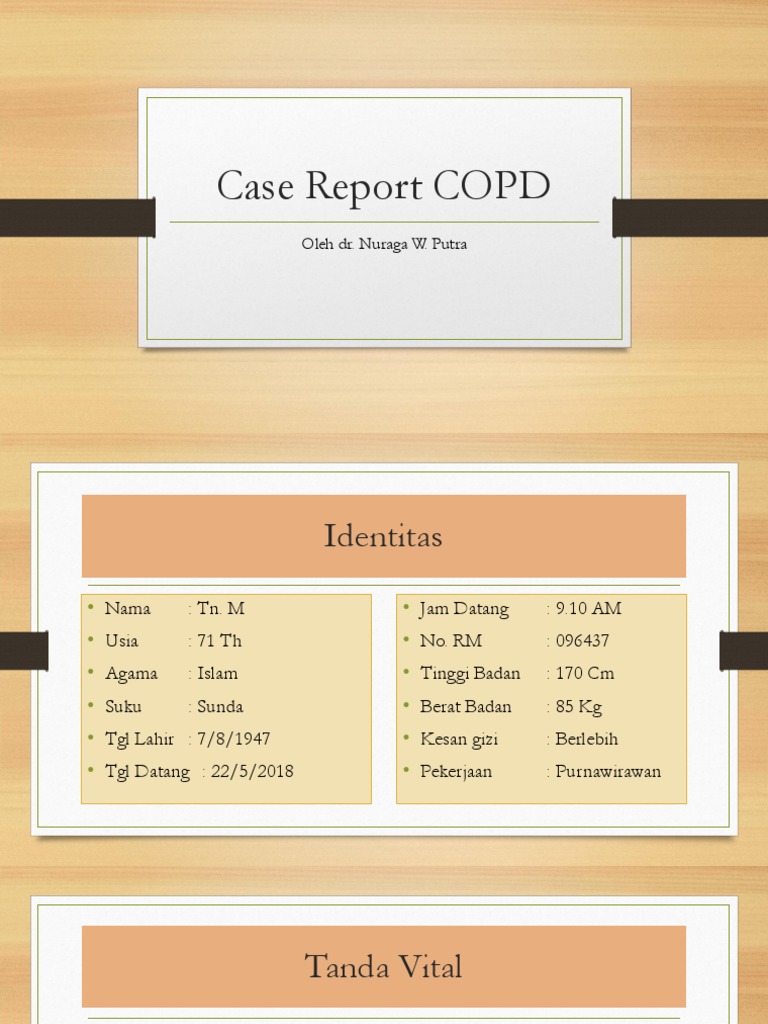 Case Report COPD PDF