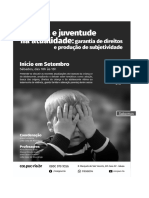 Infância e Juventude Na Atualidade: Garantia de Direitos e Produção de Subjetividade