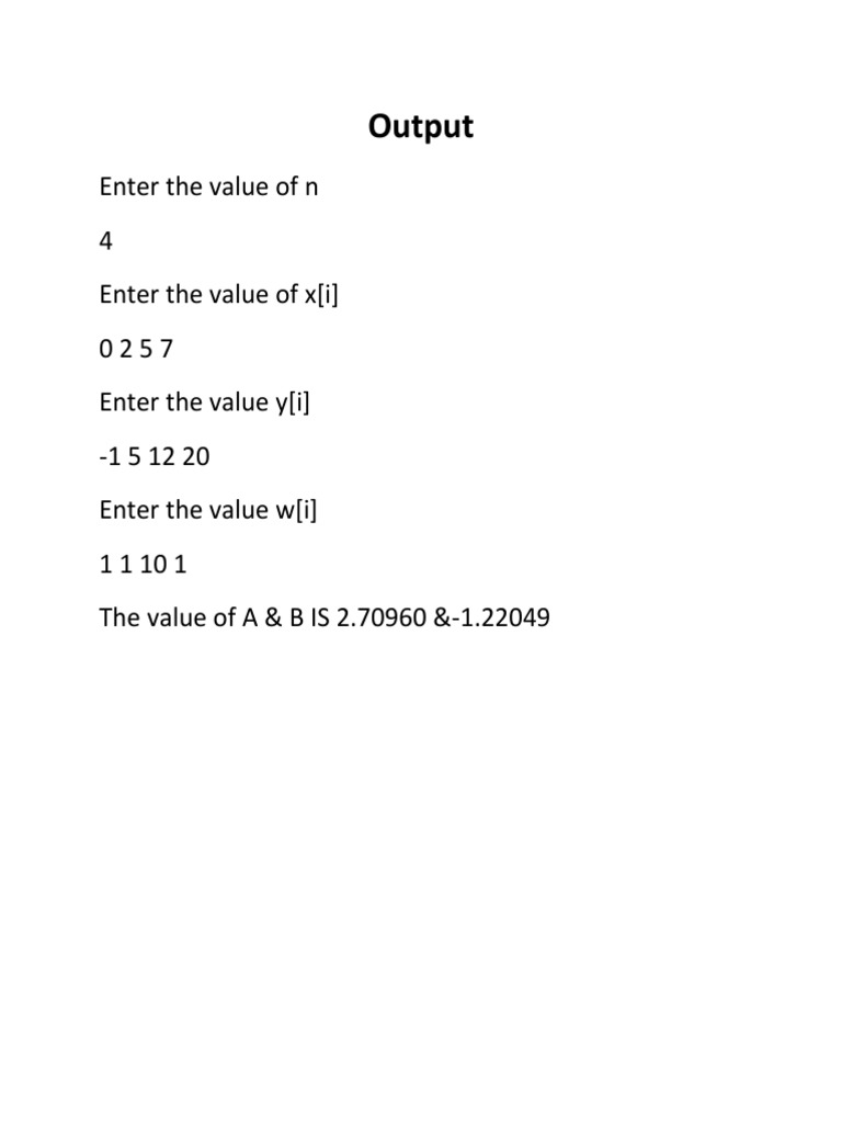 Output | PDF