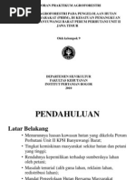 Download Laporan Praktikum Agroforestri Slide by adibahri SN38368387 doc pdf