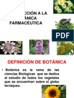 Introducción a la Botánica Farmacéutica