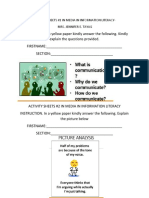 Activity Sheets #1 in Media in Information Literacy-Mrs. Jennifer E. Tayag