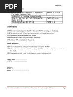 Environment of Care Checklist | PDF