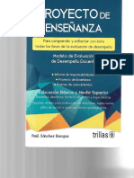 PROYECTO DE ENSEÑANZA (Raul Sanchez)