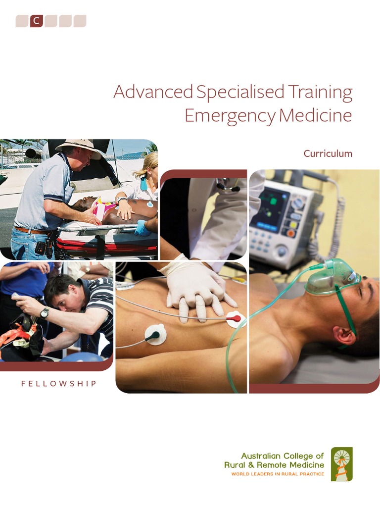 Curriculum Advanced Specialised Training Emergency Medicine | PDF ...