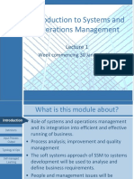 L 01 Introduction to Systems and Operations Management