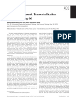 2013 Grant Kinetics of Ultrasonic Transesterification of Waste Cooking Oil PDF