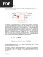 Transformer Overflux Protection