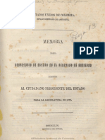 Memorias Del Estado de Antioquia PDF