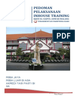 Buku Panduan in House Training