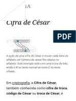 Cifra de César - Wikipédia, A Enciclopédia Livre