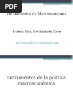 Politica Monetaria y Fiscal