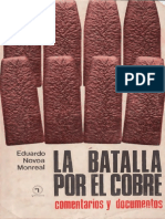 Eduardo Novoa Monreal - La Batalla Por El Cobre. Comentarios y Documentos PDF