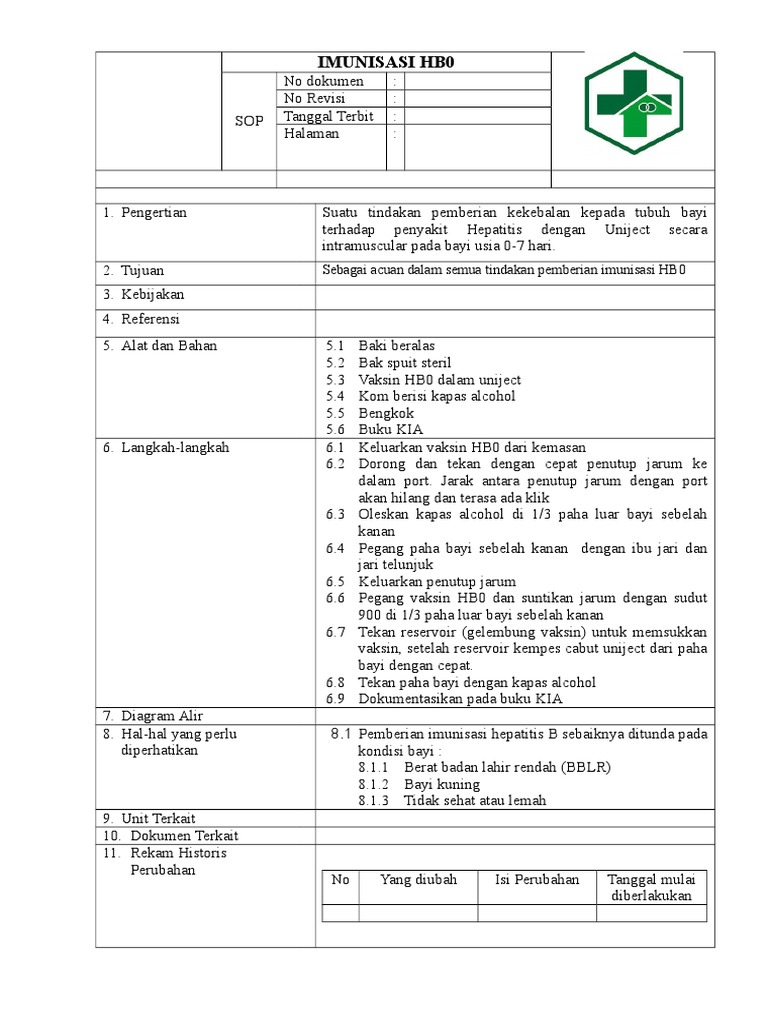 Spo Imunisasi Hb0