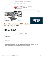 Besi Siku - Harga Distributor Terbaru - TokoBesiBaja