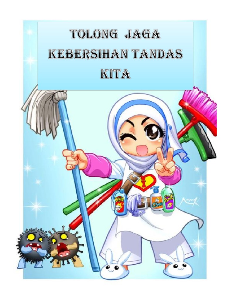 poster jaga kebersihan tandas