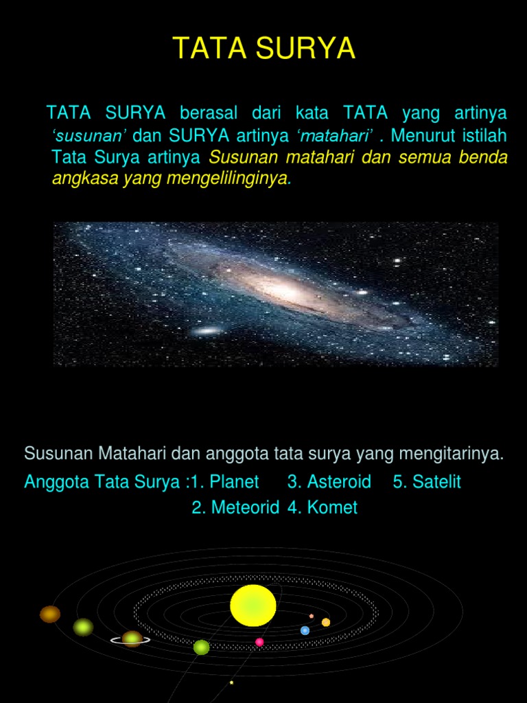 Yang Berada Diluar Garis Edar Bumi Disebut