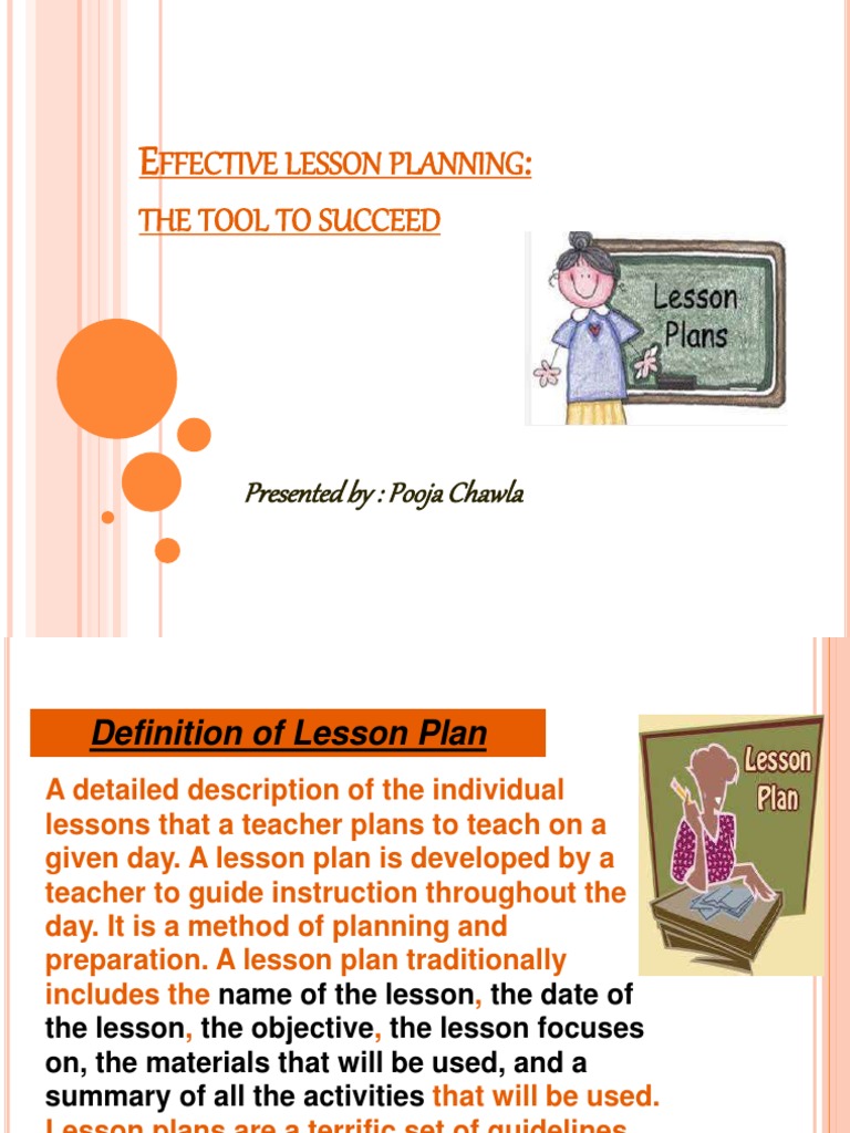 Effective KG 1 Lesson Planning Guide | PDF | Lesson Plan | Homework