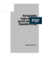 Korupcijska Mapa Sistema Javnih Nabavki U Republici Srbiji