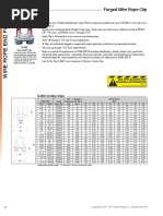 Crosby Clip Per Fune U-Bolt G-450 Rosso &ndash; 3/4&Prime; &ndash; Modello 1010195