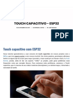 Touch Capacitivo - ESP32
