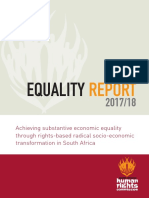 SAHRC Equality Report 2017 - 18
